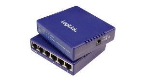 LogiLink Fast Ethernet Desktop Switch 5-Port